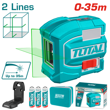 NIVEL LASER 0-35M LUZ VERDE INDUSTRIAL SUPER TOTAL