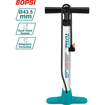 INFLADOR DE MANO 80 PSI CON SOPORTE TOTAL