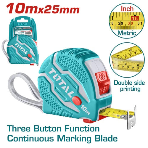 CINTA METRICA (10M X 25MM) (TOTAL)