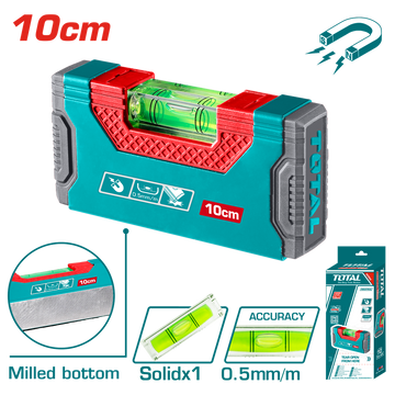 NIVEL 10 CM  IMANTADO INDUSTRIAL SUPER TOTAL (TMT205101)