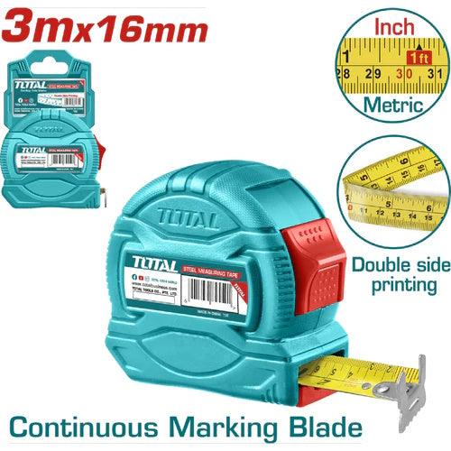 CINTA METRICA (3M X 16MM) SUPER SELECT (TOTAL)
