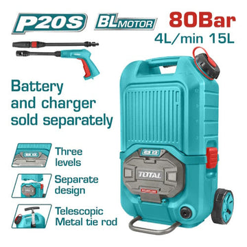 HIDROLAVADORA 40V (1160PSI) INDUSTRIAL (TOTAL)