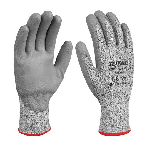 GUANTE (XL) / ANTICORTE GRIS  (TOTAL)