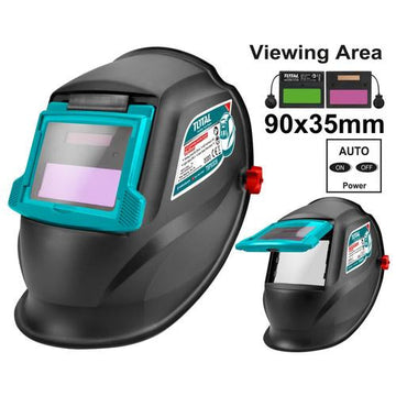 CASCO DE SOLDADURA AUTO OSCURIDAD NEGRO 2 SENSORES GRADO 11 (TOTAL)
