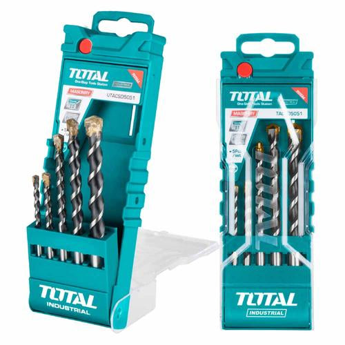 JUEGO DE BROCAS PARA CONCRETO / INDUSTRIAL X 5PZS (TOTAL)