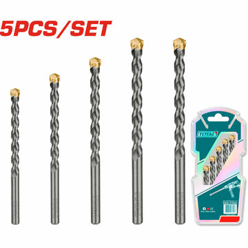 JUEGO DE BROCAS PARA CONCRETO 5PZS (TOTAL)