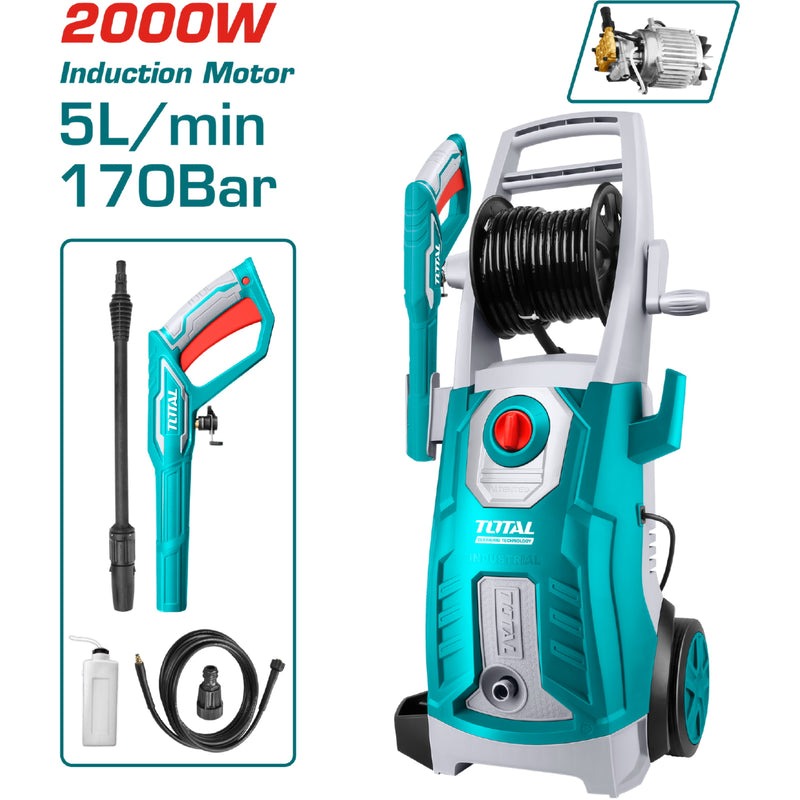 HIDROLAVADORA 2000W 2465PSI 120V INDUSTRIAL SUPER TOTAL (UTGT11246)