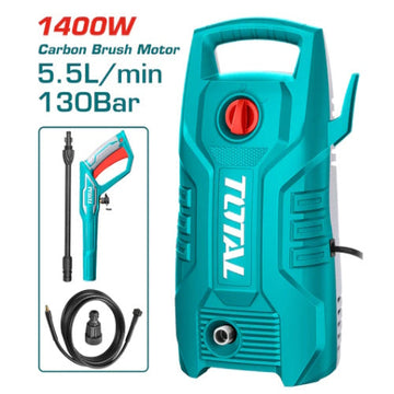 HIDROLAVADORA 1400W 1900PSI DE ALTA PRESION (TOTAL)