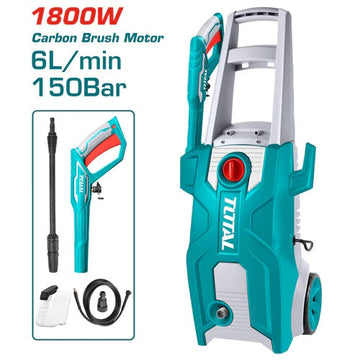 HIDROLAVADORA 1800W 2200PSI DE ALTA PRESION (TOTAL)