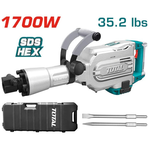 DEMOLEDOR 1700W (SDS HEX) 50J (TOTAL)