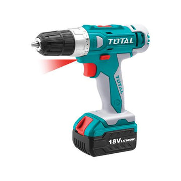 TALADRO 18V (3/8") + 2 BATERIAS 1,5AH CON PERCUTOR (TOTAL)