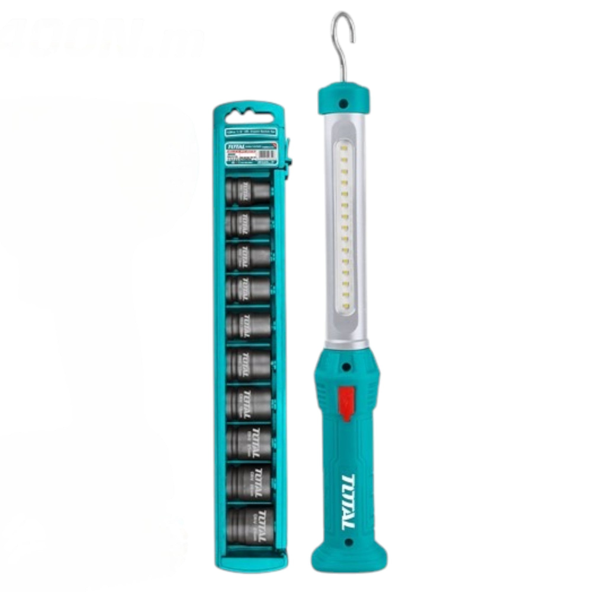 PISTOLA IMPACTO INALAMBRICA 1/2 20V 400 NM INCLUYE 2 BAT 1 CARGADOR 1 LAMP COPAS