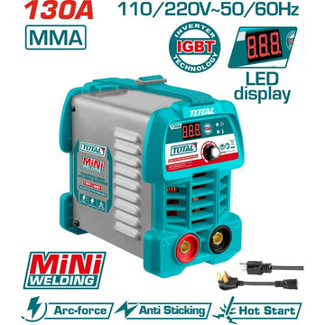SOLDADOR INVERSOR DIGITAL 130A (MMA) 110-220V SUPER TOTAL